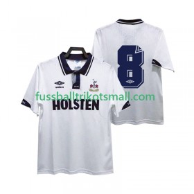 Fußballtrikots Tottenham Hotspur 8 1991 1993 Retro Kurzarm Heimtrikotsatz kaufen